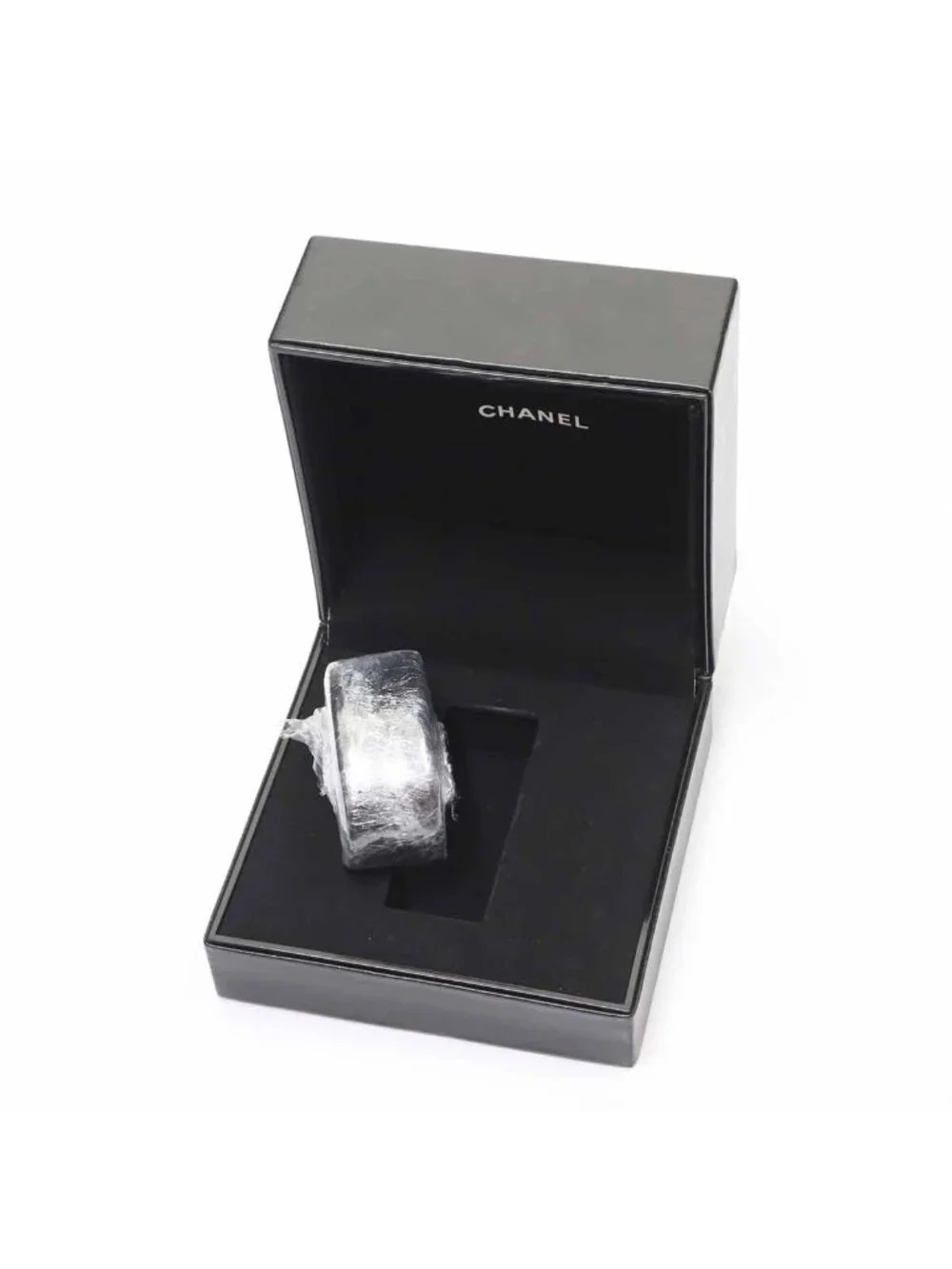 Chanel 42 Watch Date Diamond Pink Saffiano Bezel White Ceramic Automatic Winding